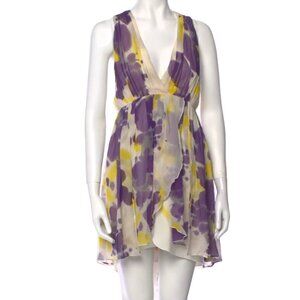 Alice + Olivia Silk Mini Dress